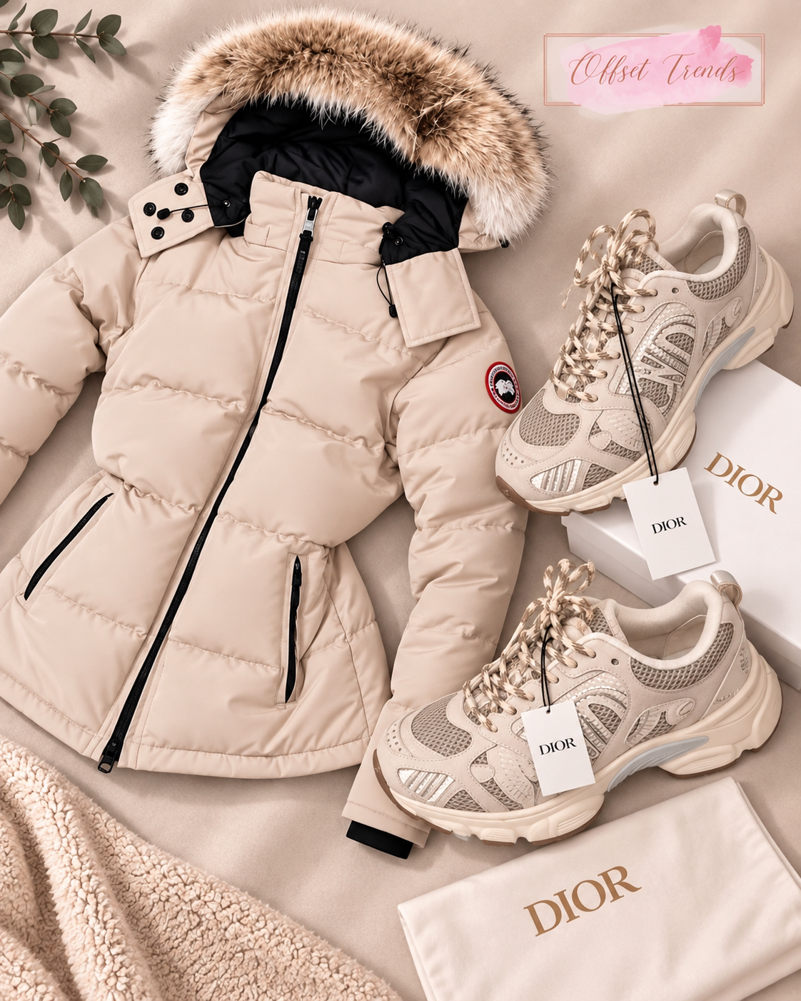 Coat&Trainer Combo