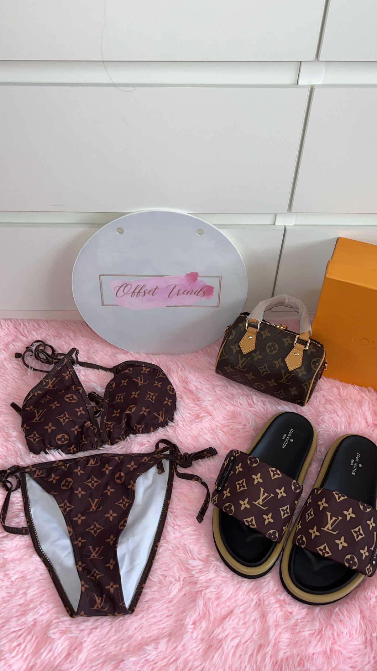 Bikini&Bag&Slider Set