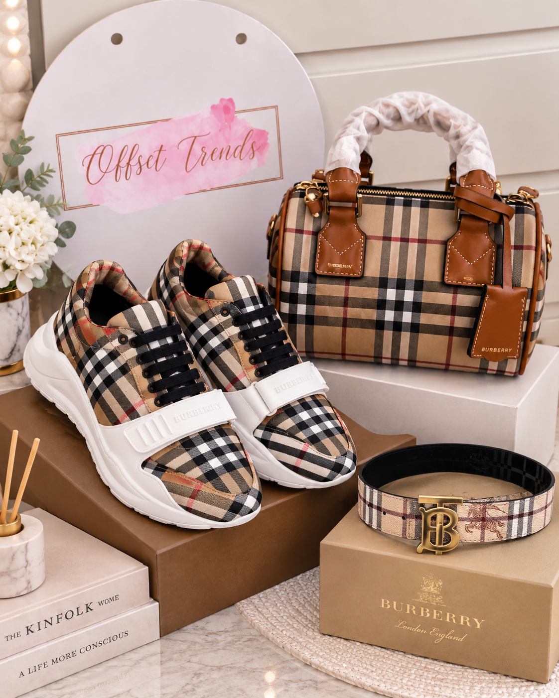 Trainer&Medium Bag&Belt Set