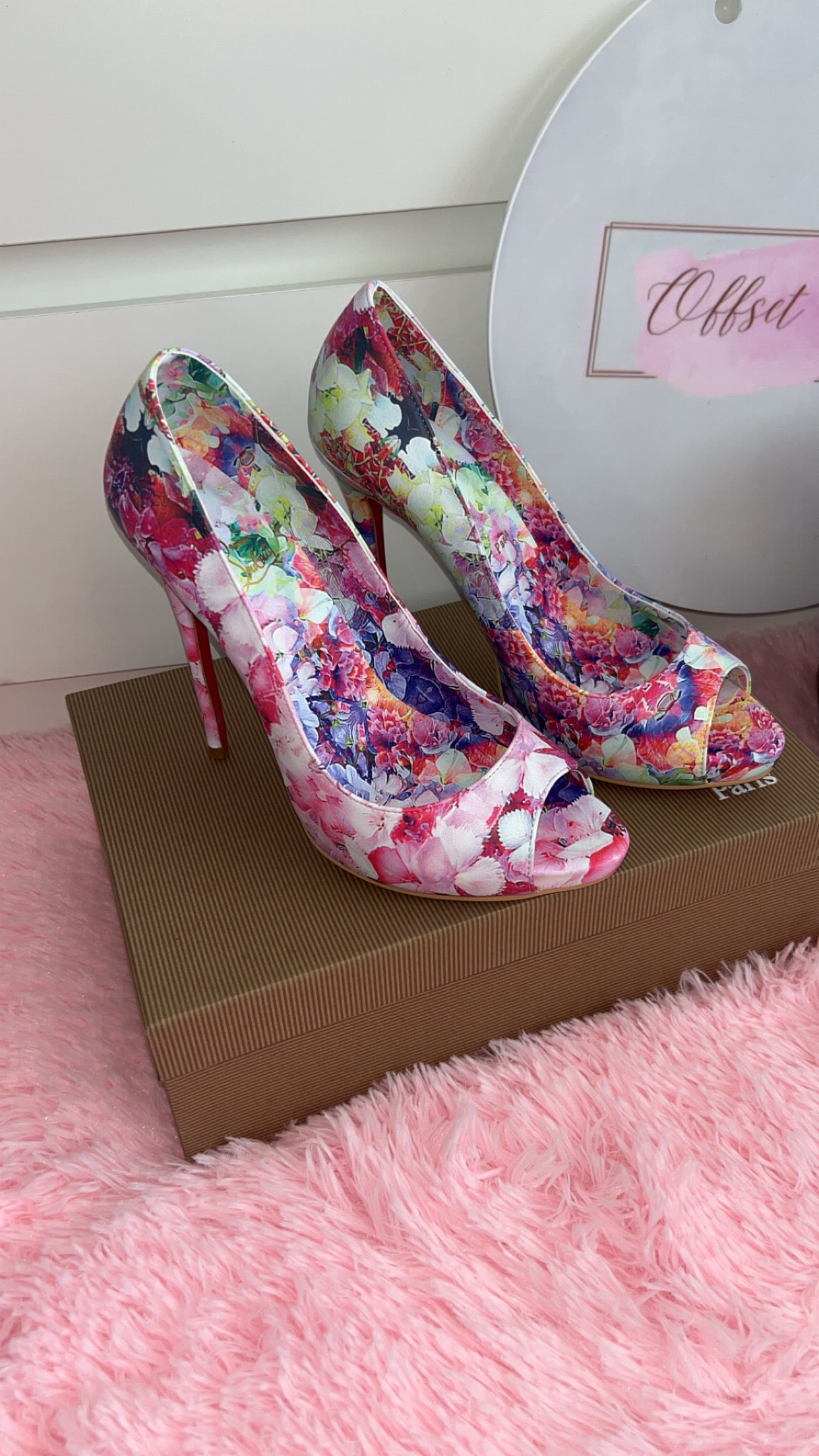 Floral Heels
