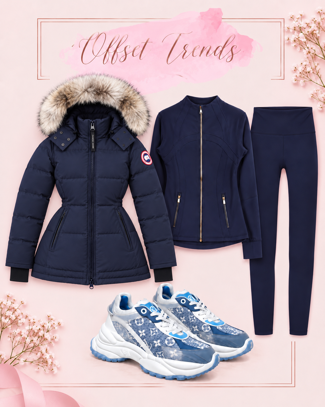 Lulu&Coat&Trainer Combo