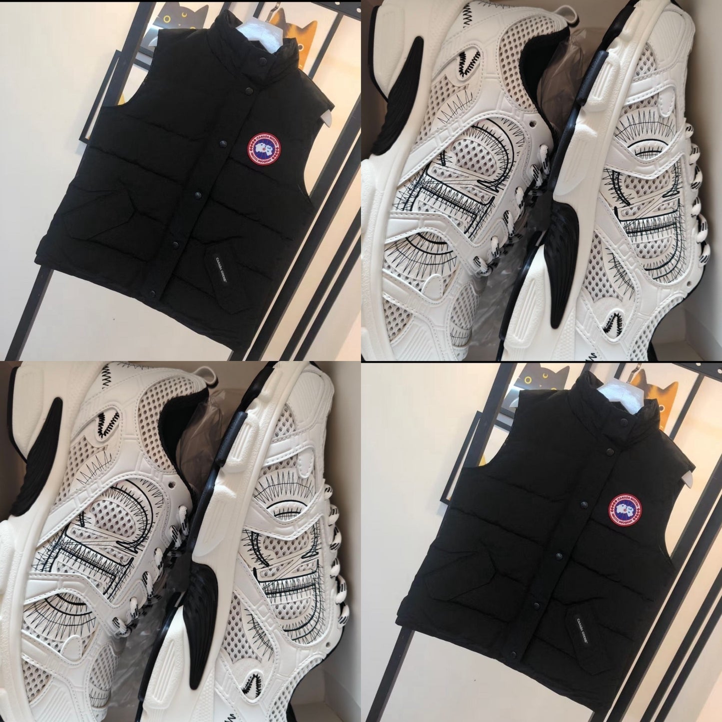Trainers&Gilet Set
