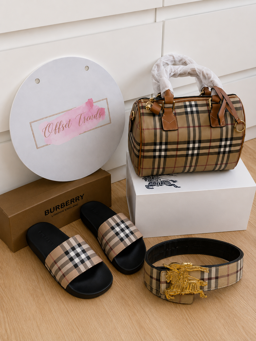 Slider&Medium Bag&Belt Set