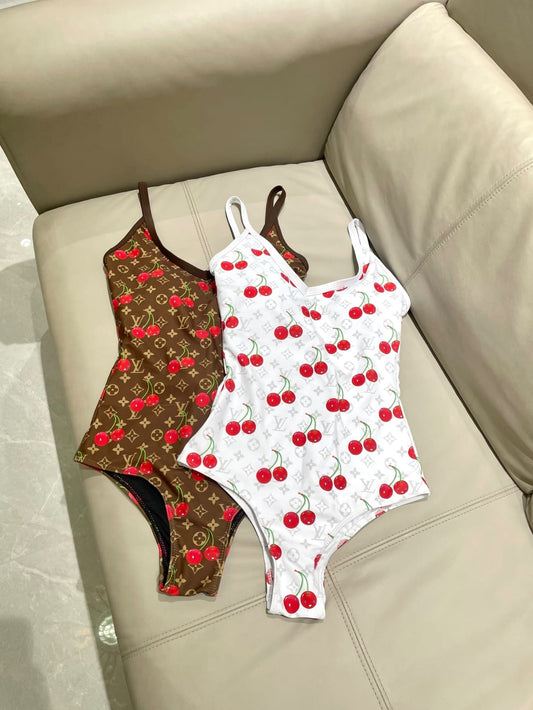 Cherry Swimming Costume