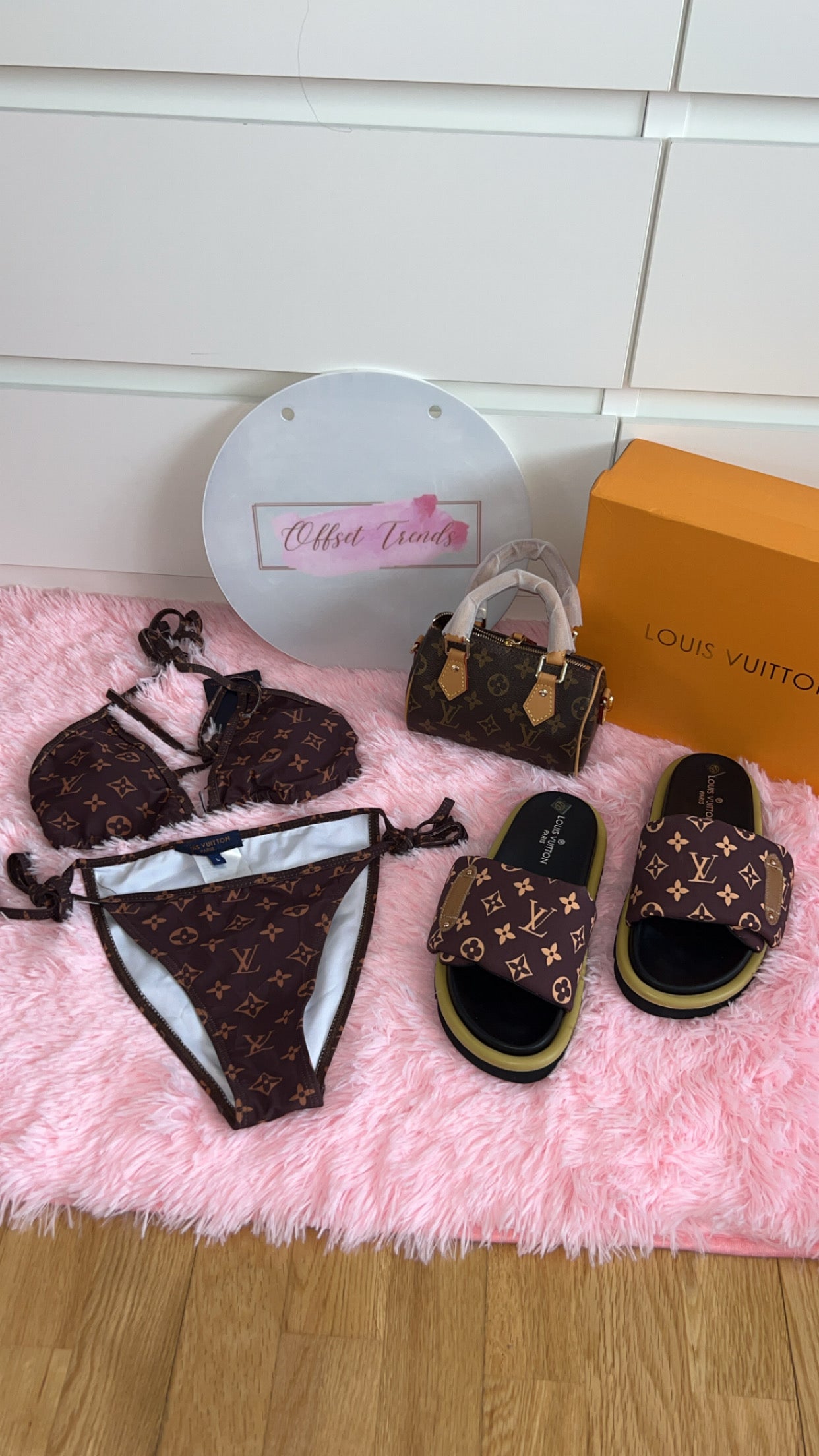 Bikini&Bag&Slider Set