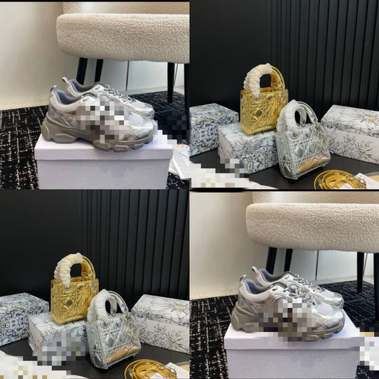 Silver Bag&Trainer Set