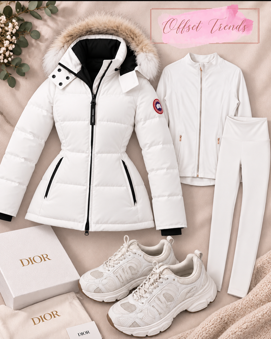Lulu&Coat&Trainer Combo