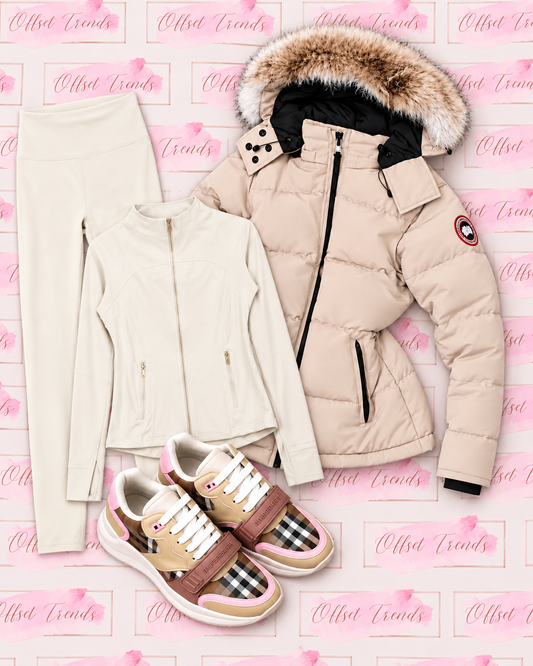 Lulu&Coat&Trainer Combo