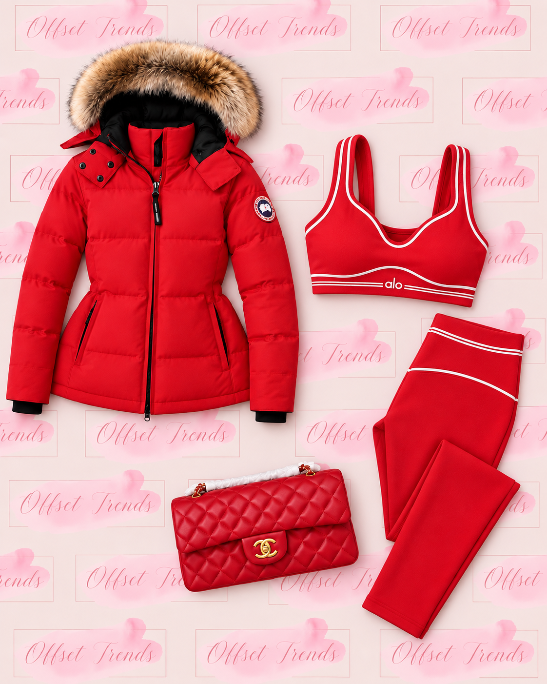 Alo&Coat&Bag Combo