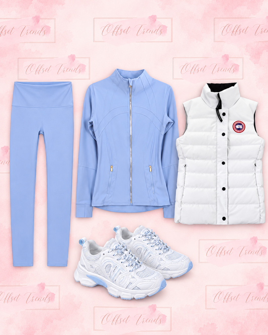Lulu&Gilet&Trainer Combo