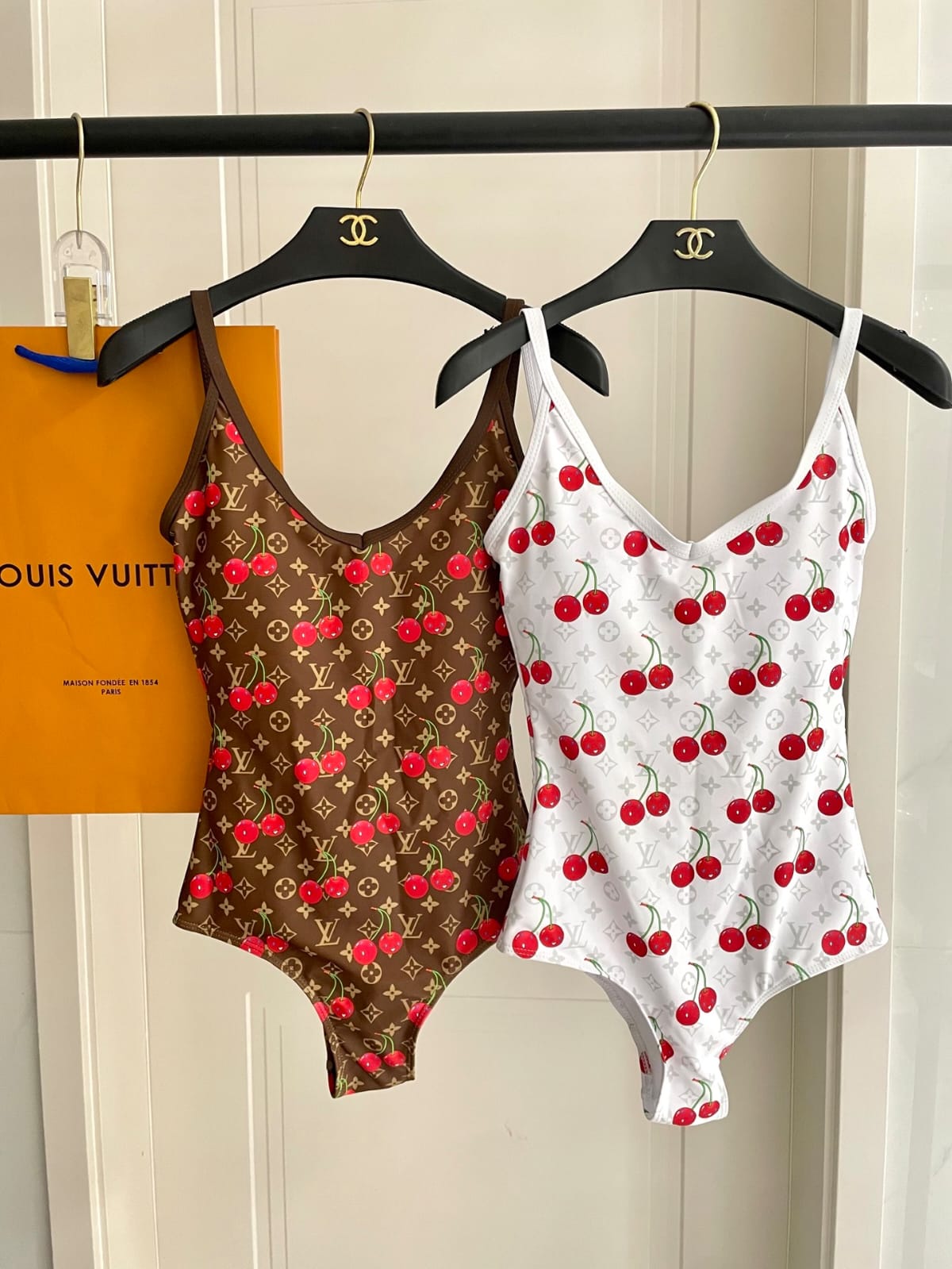 Cherry Swimming Costume