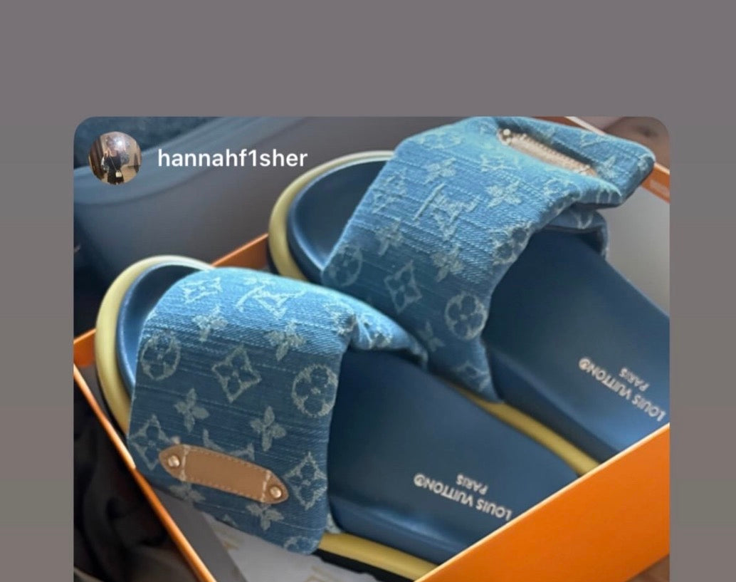 Denim Sliders