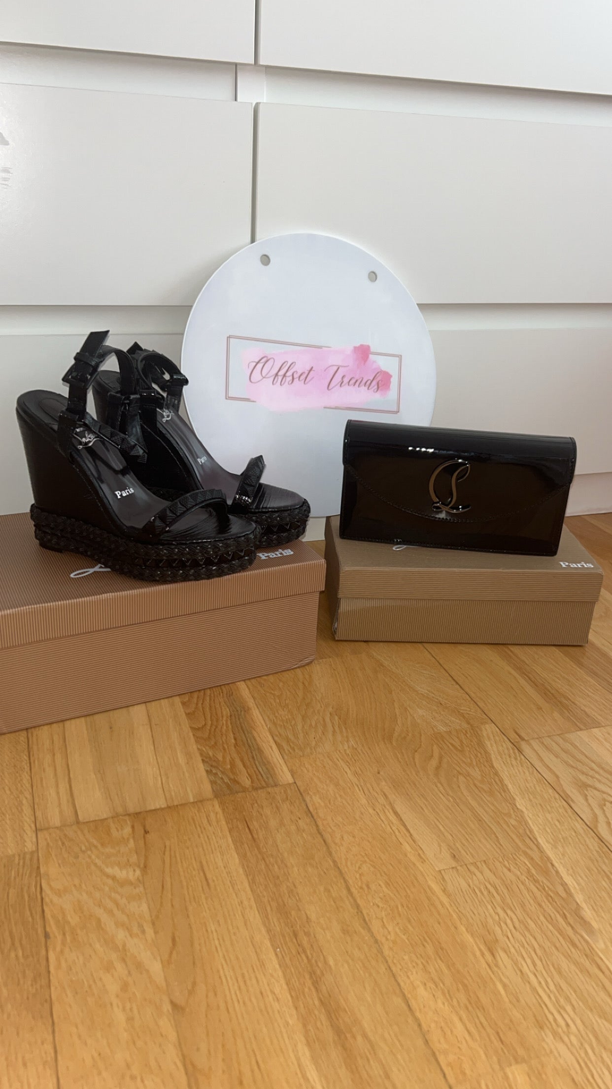 Black Bag&Heel Set