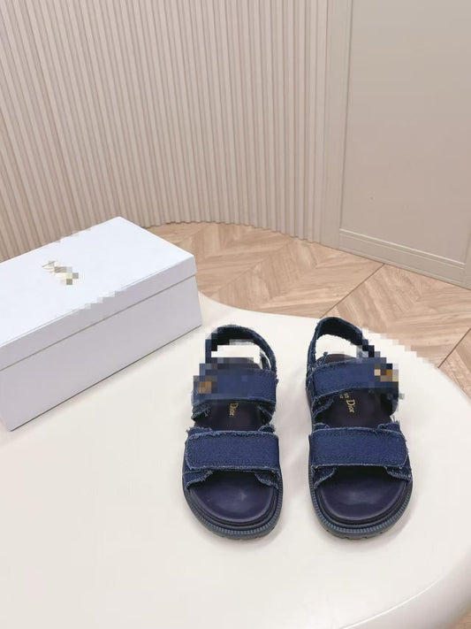 Navy Sandals