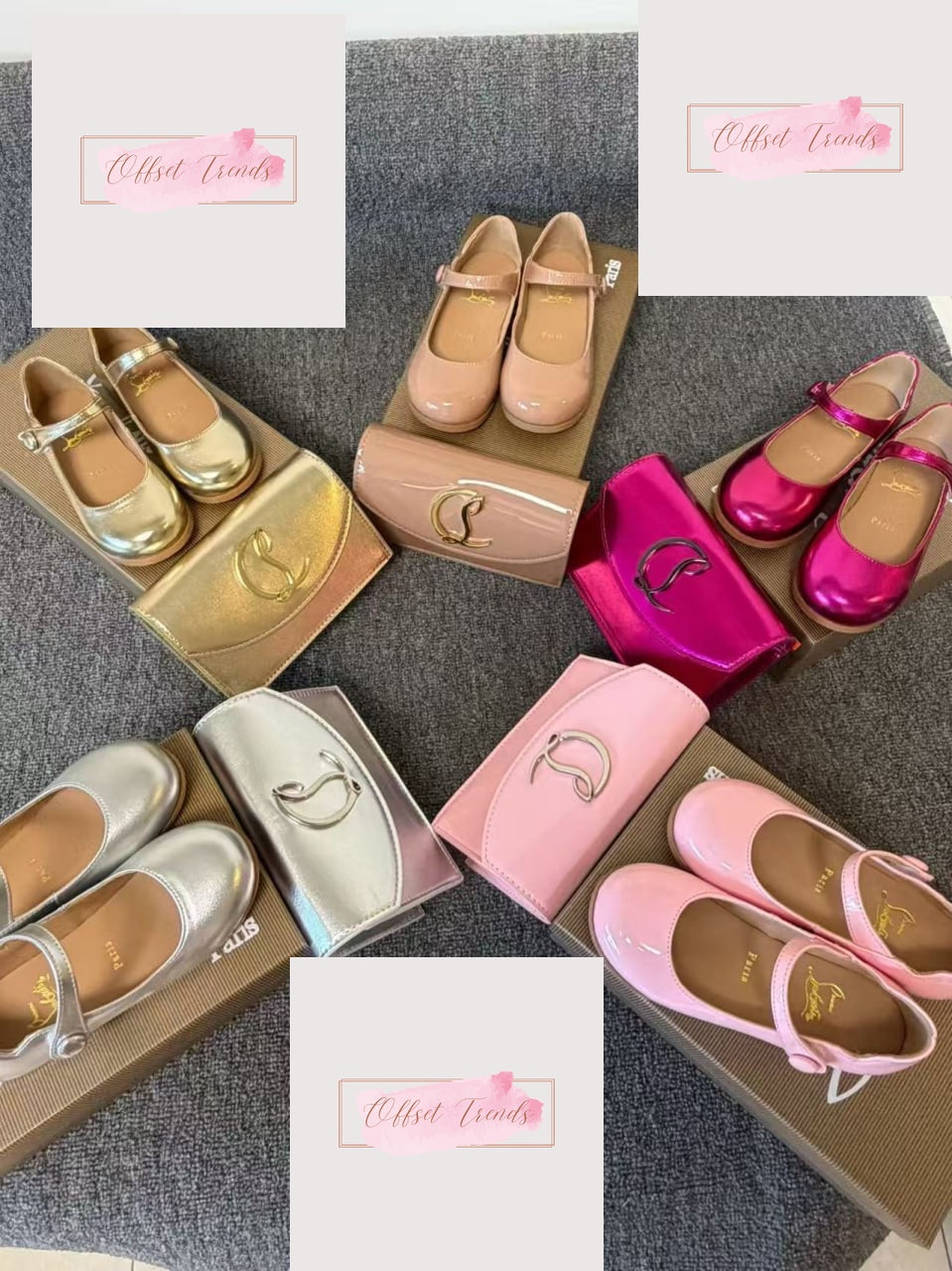 Kids Shoes&Bag Set