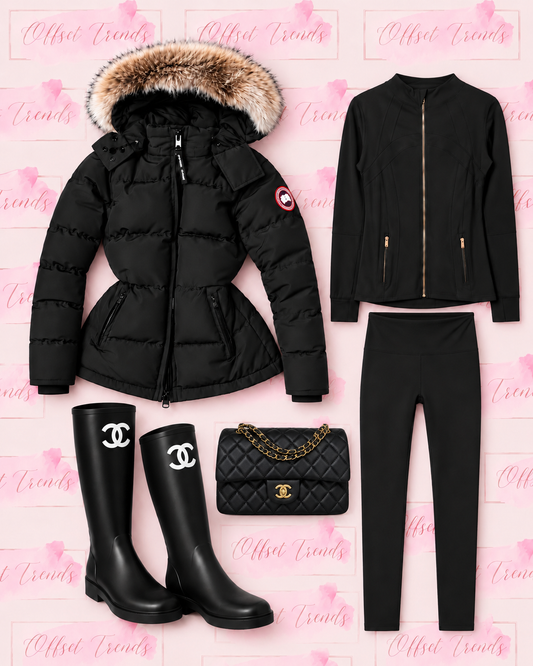 Lulu&Coat&Welly&Bag Combo