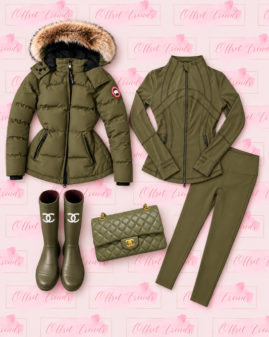 Lulu&Coat&Welly&Bag Combo