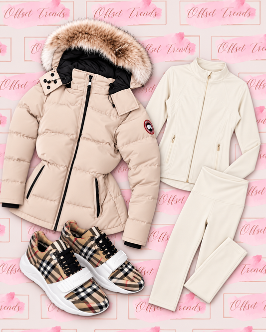 Lulu&Coat&Trainer Combo