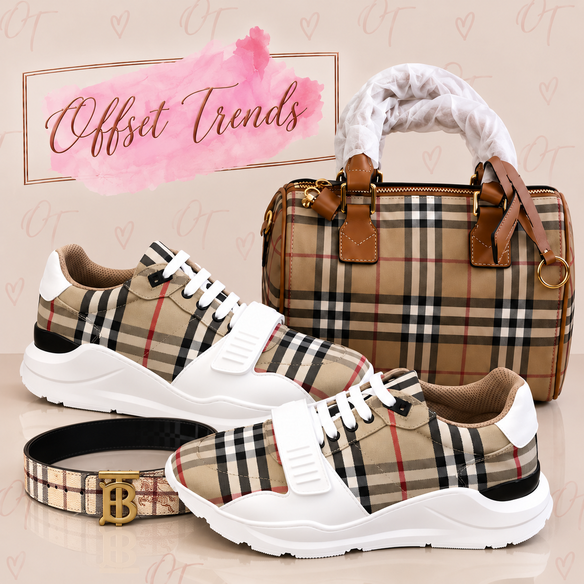 Trainer&Medium Bag&Belt Set