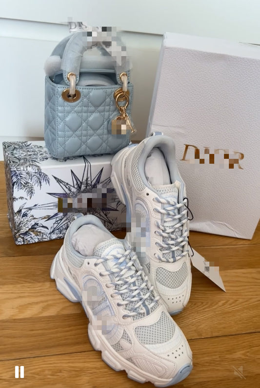 Blue Trainer&Bag Set