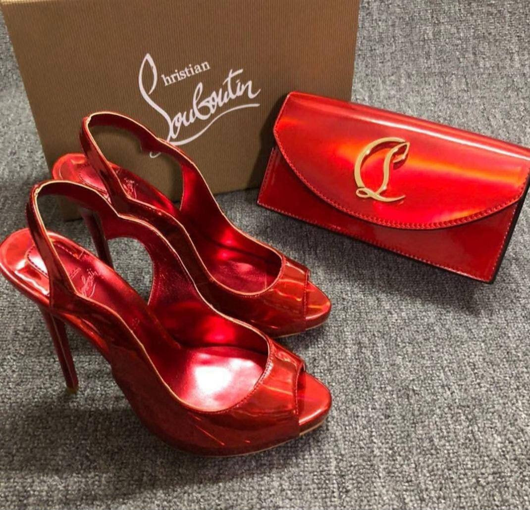 Red Heel&Bag Set