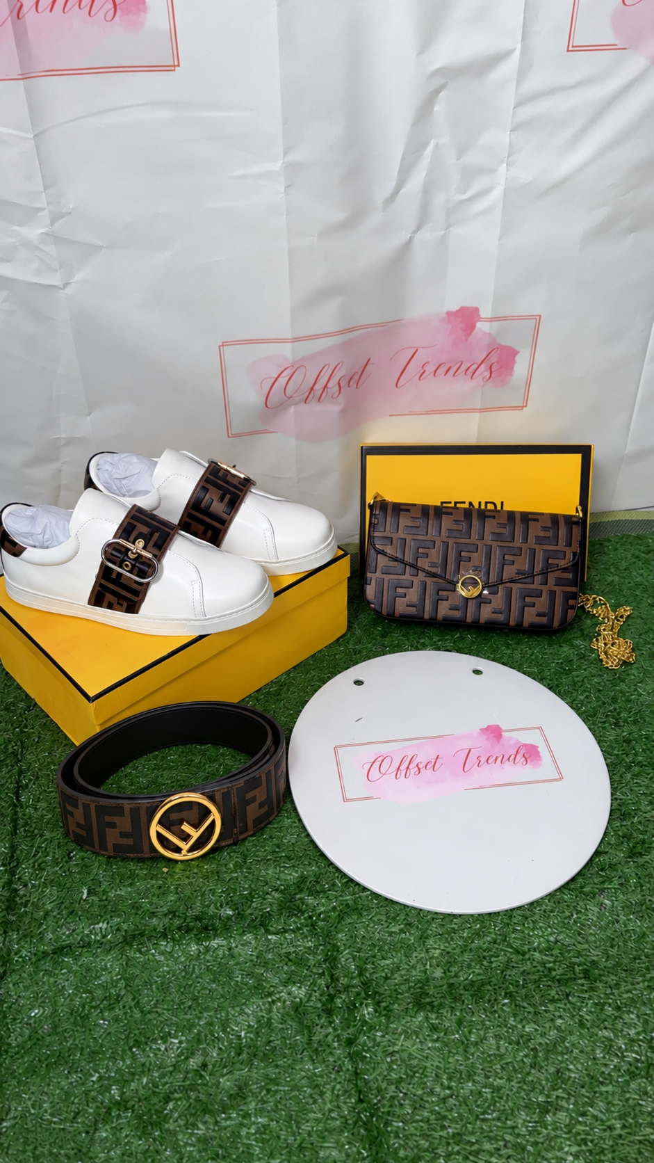 Trainer&Bag&Belt Set