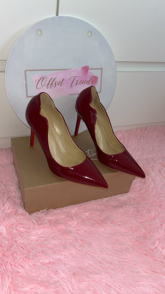 Burgundy Heels