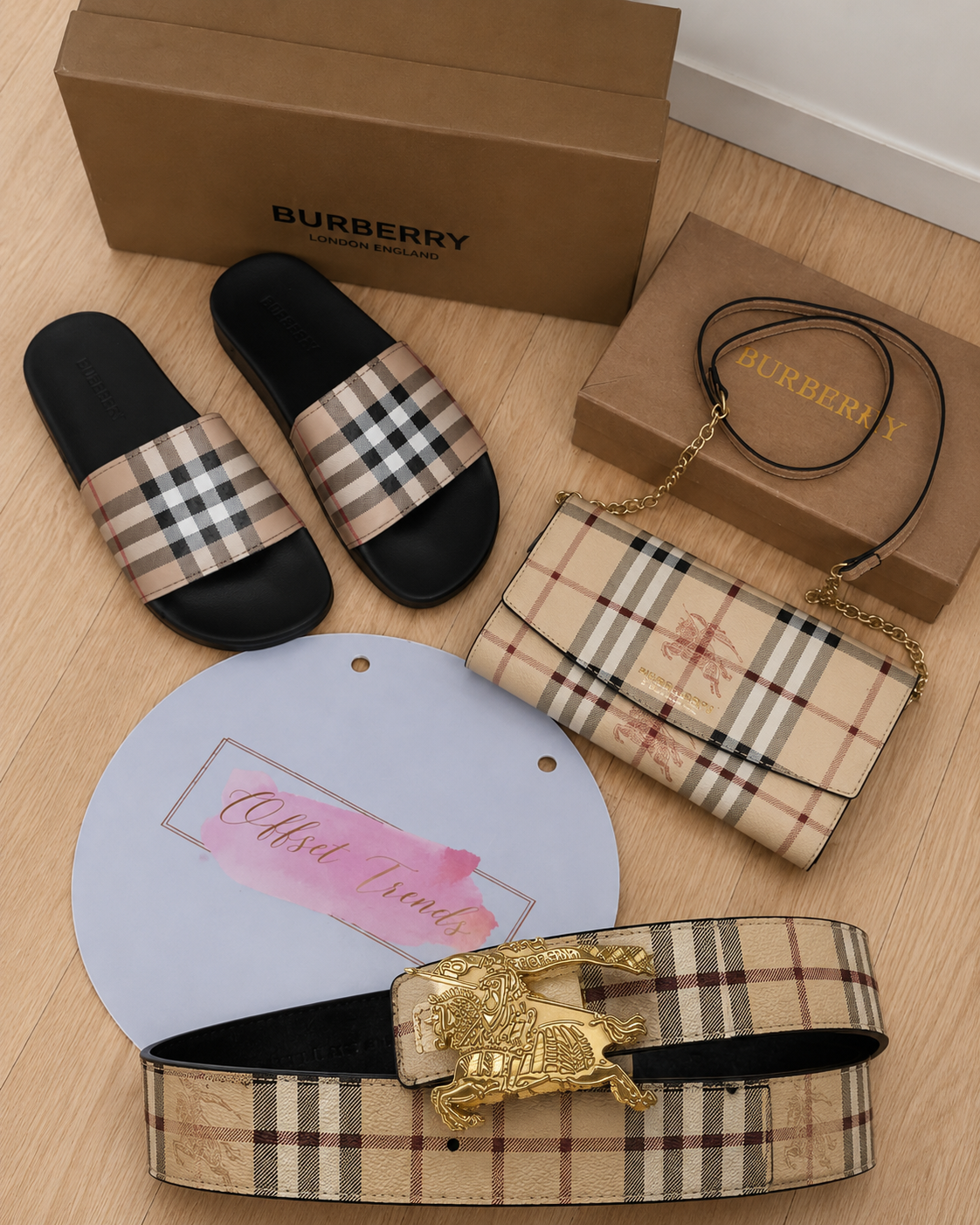 Slider&Bag&Belt Set