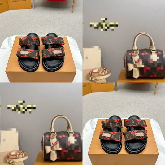 Cherry Slider&Bag Set